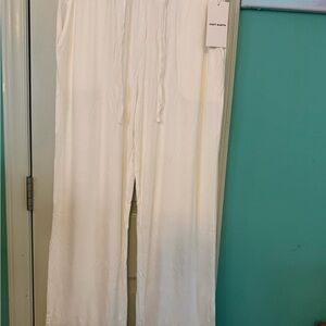 Cozy Earth Women's Cream Pajama Pants